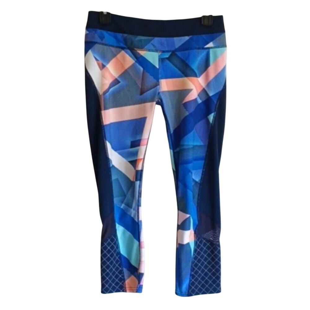 Athleta Sonar Capri Leggings XS Geo Print Active